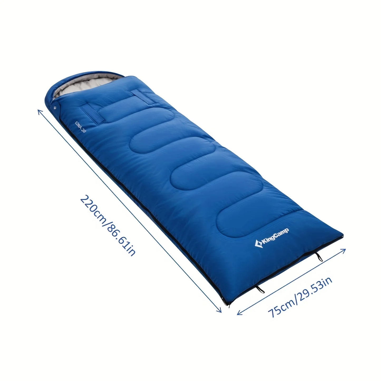 KingCamp Ultralight Sleeping Bag, Envelope Lightweight Portable
