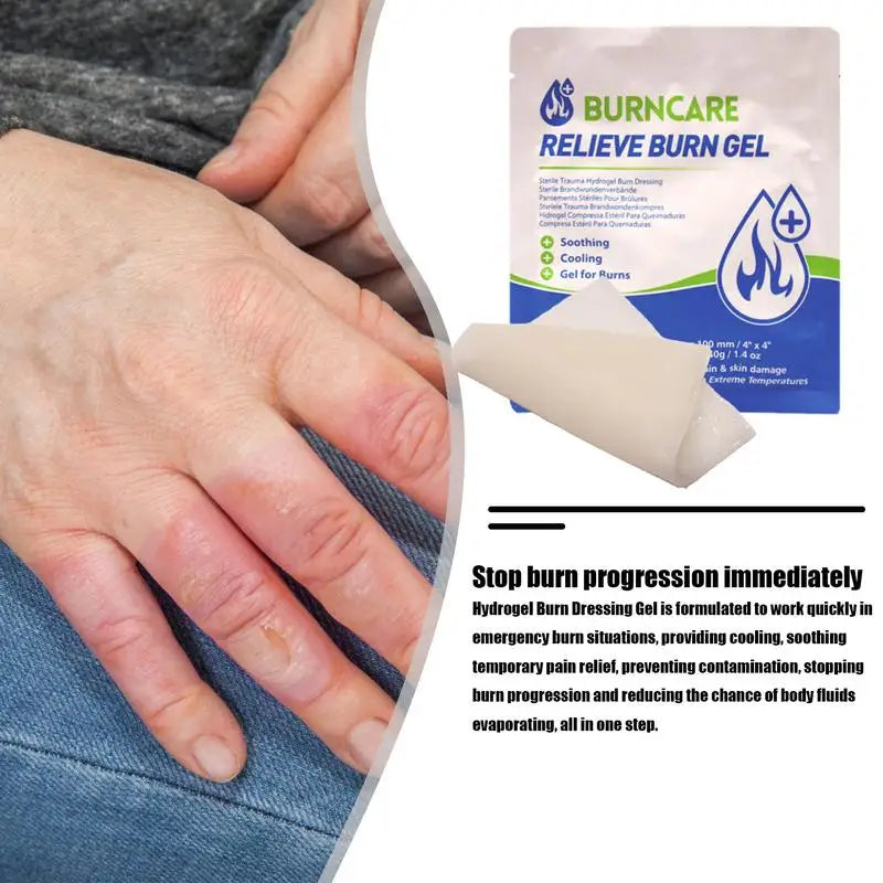 Burn Dressing Scald Patch  Anti Biotic Ointment