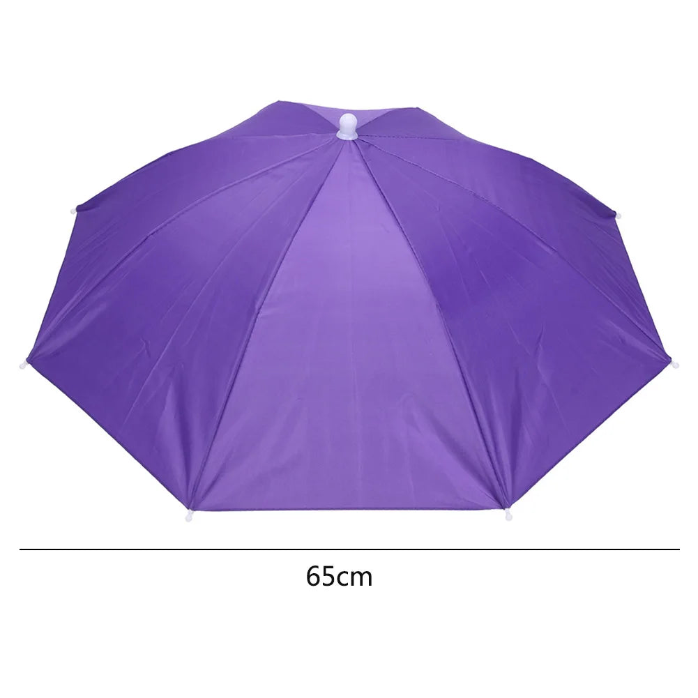 Outdoor Caps Umbrella Hat Foldable Sunshade Headwear