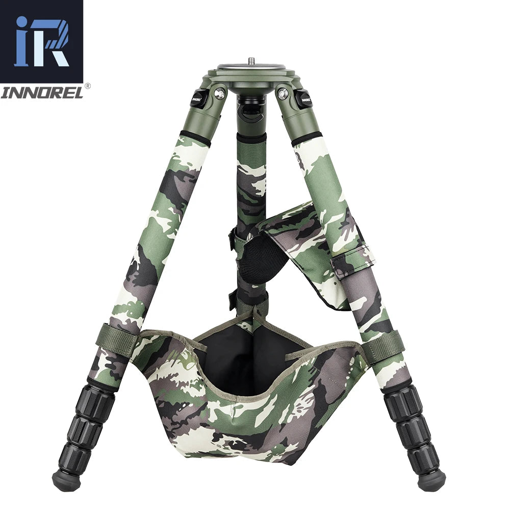 Camouflage Carbon Fiber Tripod, Birdwatching Heavy Duty