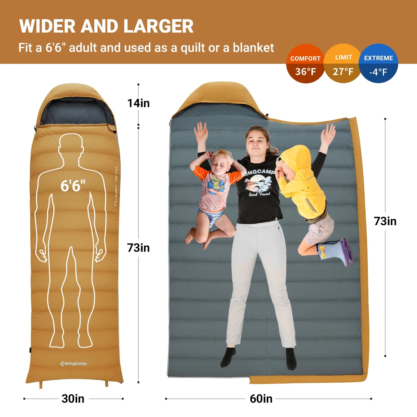 Sleeping Bag, Lightweight Camping Essentials Gear Accessories