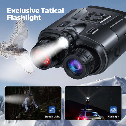 Rechargeable Binoculars Full Dark 600m Digital Zoom