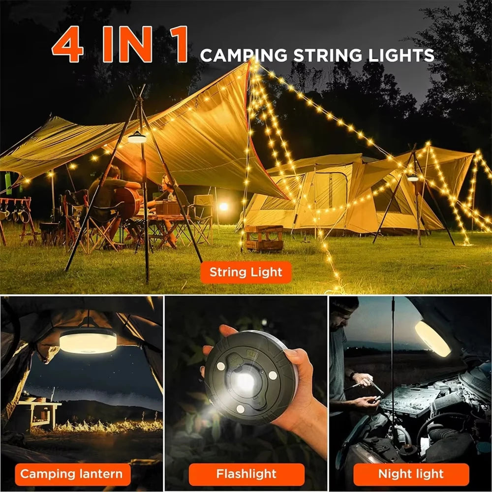 Solar Camp Light, Outdoor Tent Light