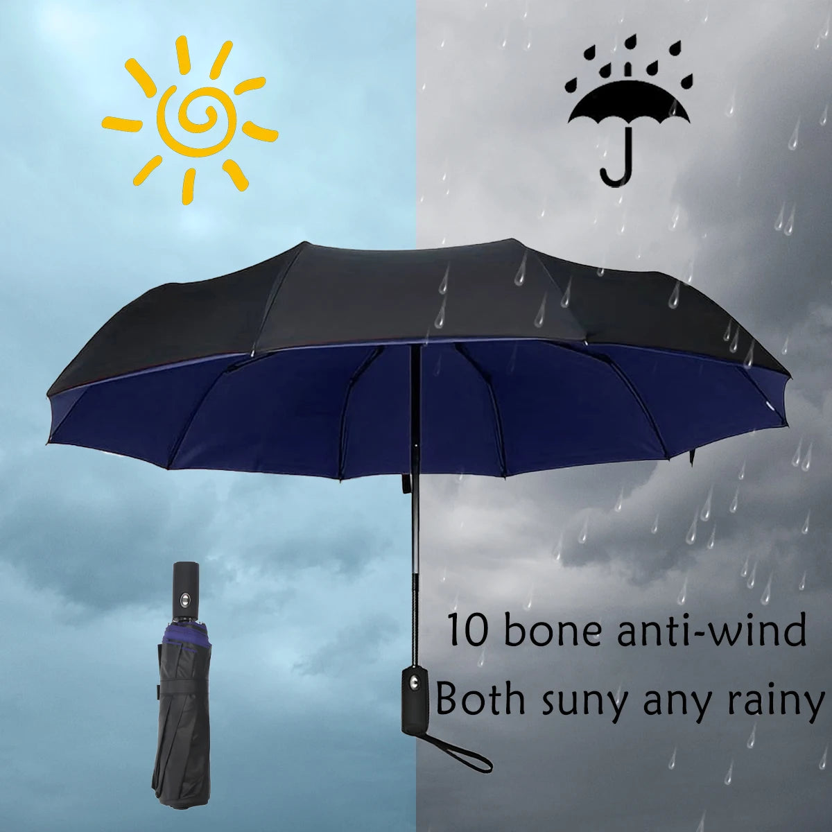 Umbrella Extra Large Ten Bone Men's / Women's