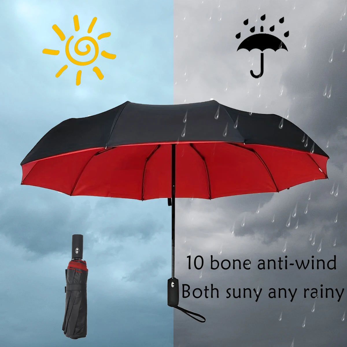 Umbrella Extra Large Ten Bone Men's / Women's