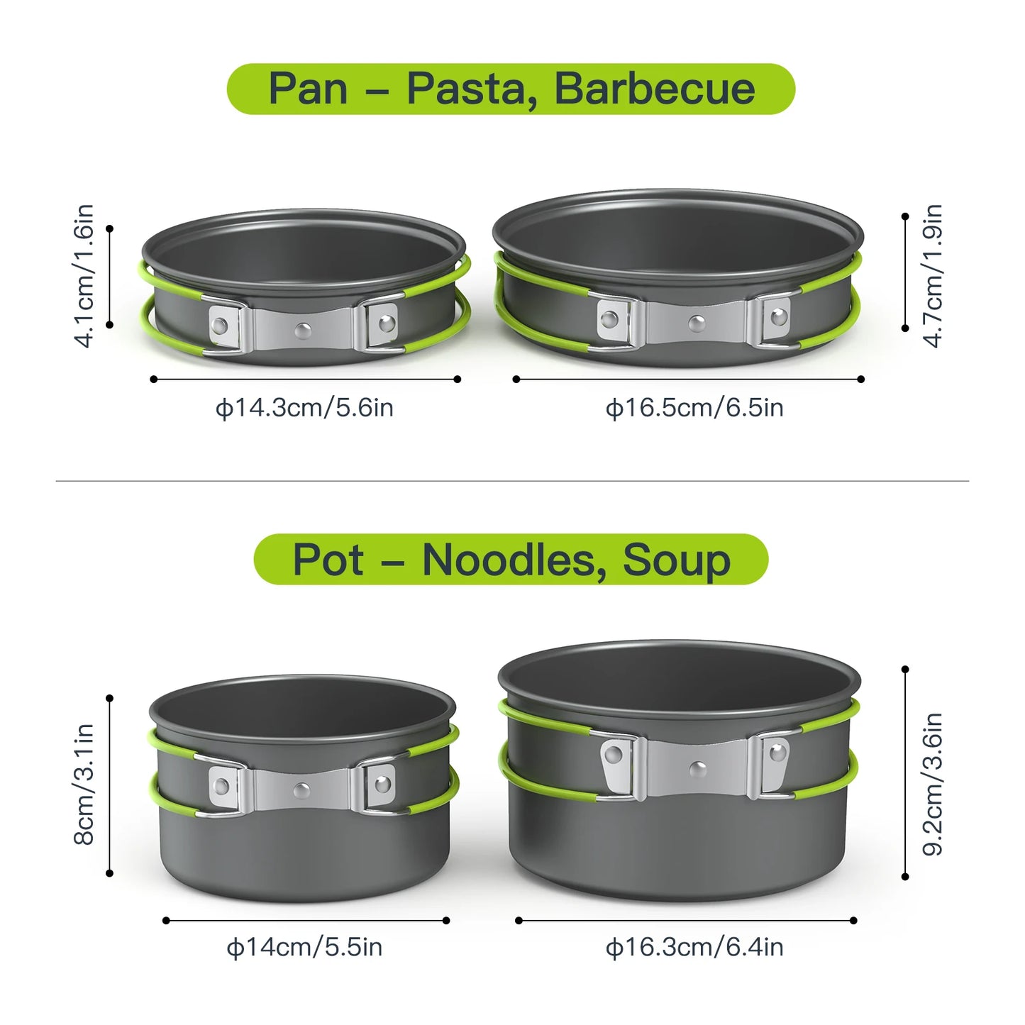 Camping Cookware, Travel Tableware, Outdoor Picnic Set