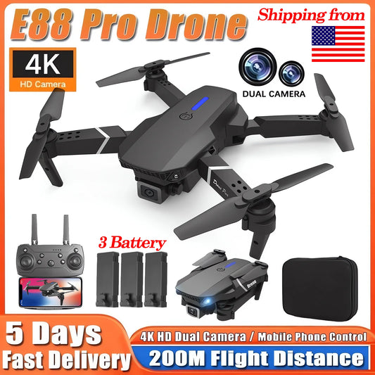 E88Pro Drone Professinal 1080P HD Camera Foldable