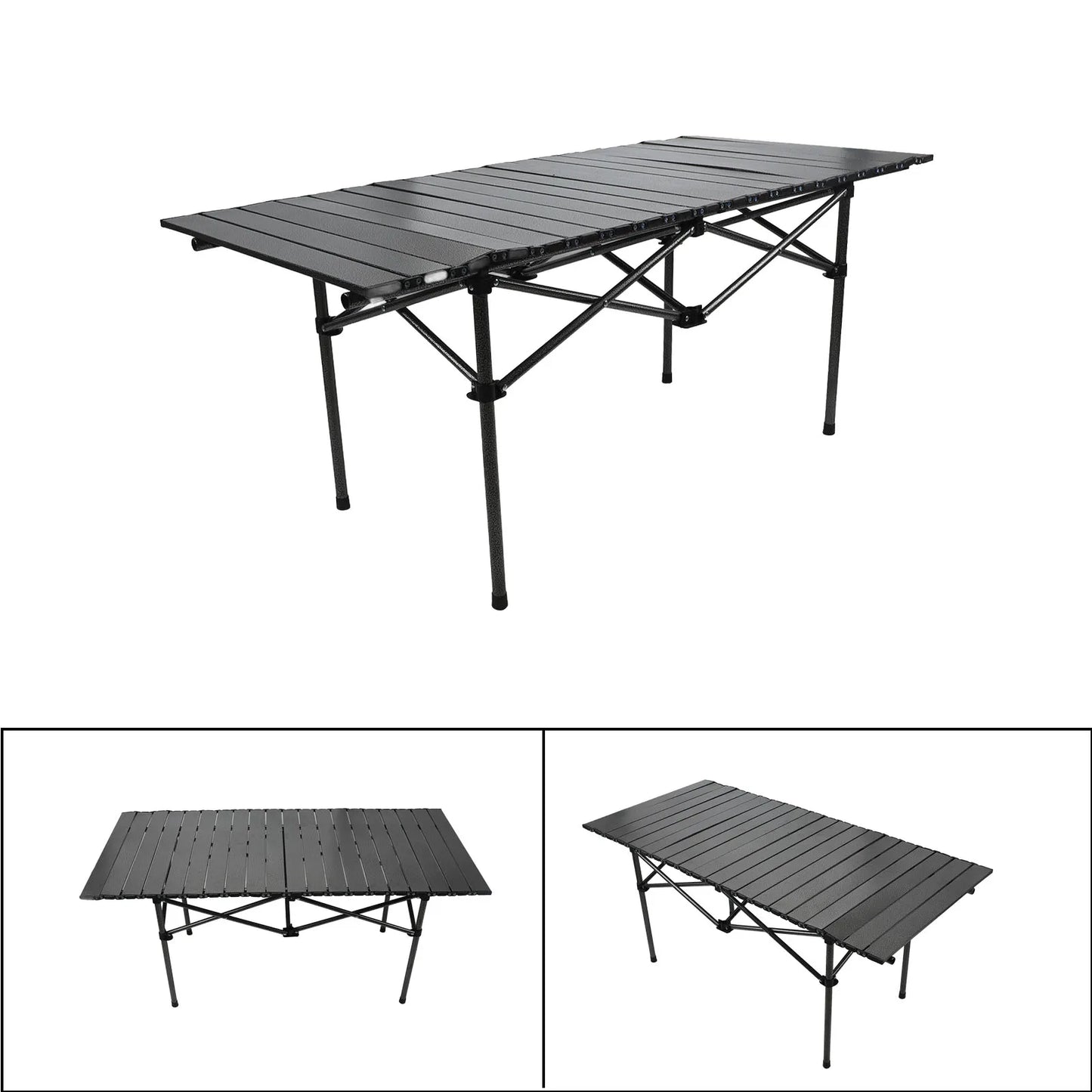 Folding Table, Sturdy Carbon Steel, Multi Functional