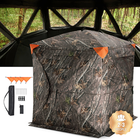 270° See Through Ground Blind, 2-3 Person