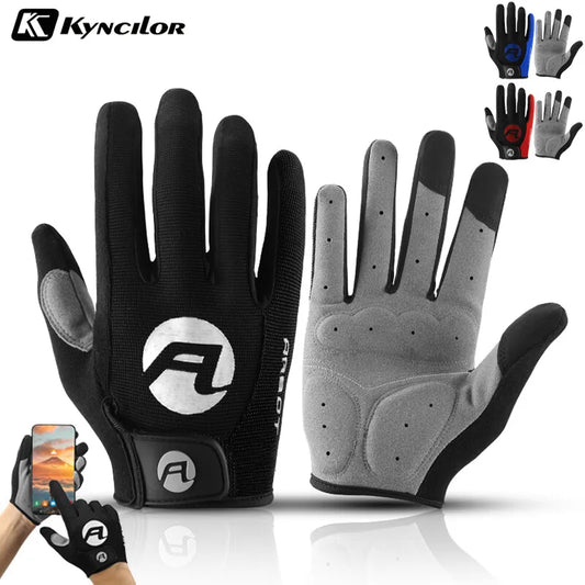 Cycling Gloves, Touchscreen, Padded Anti-Slip Grips