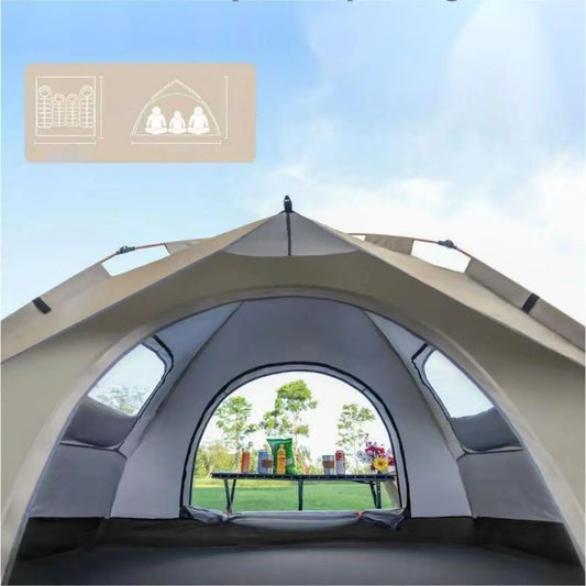 Rain Shelter Sunshade Two Doors Two Windows