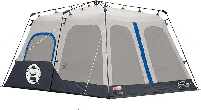 Coleman Cabin Tent 1-Minute Setup, 4-10 Person