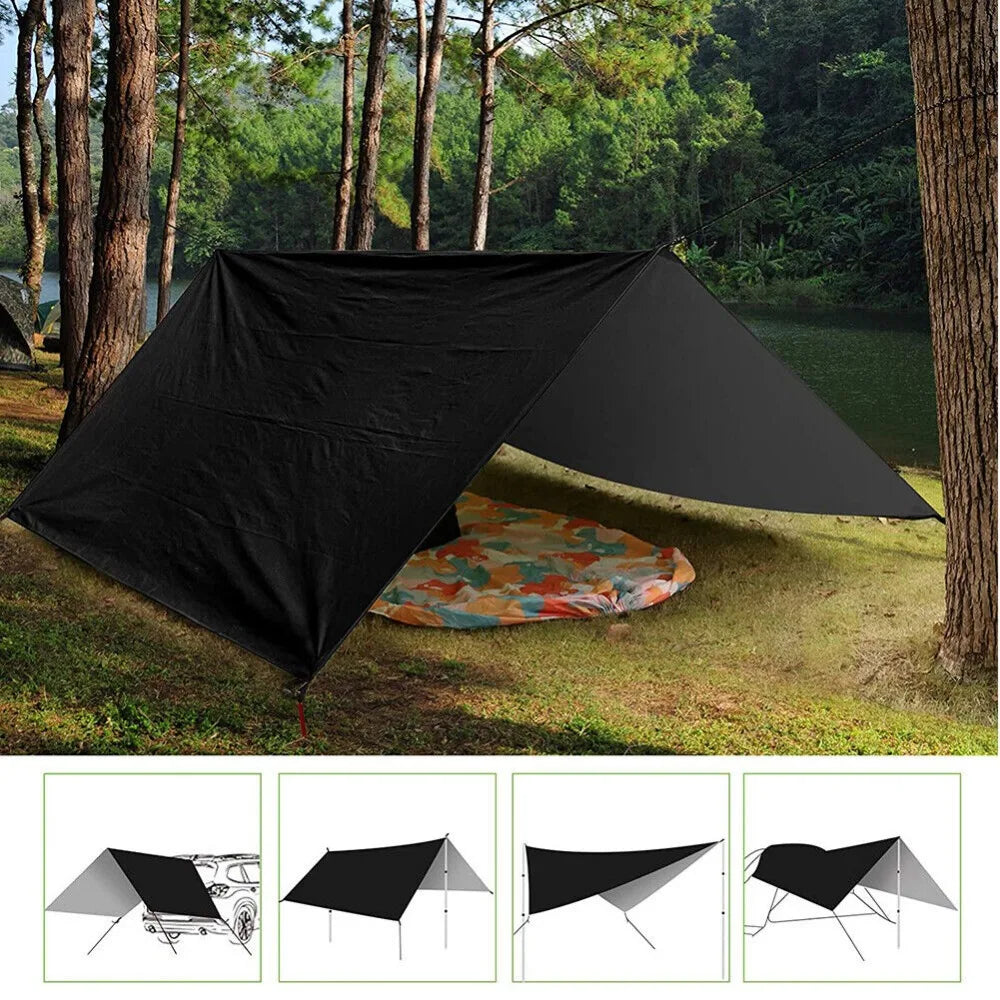 Waterproof Tarp Ultralight Sun Shelter For Outdoors