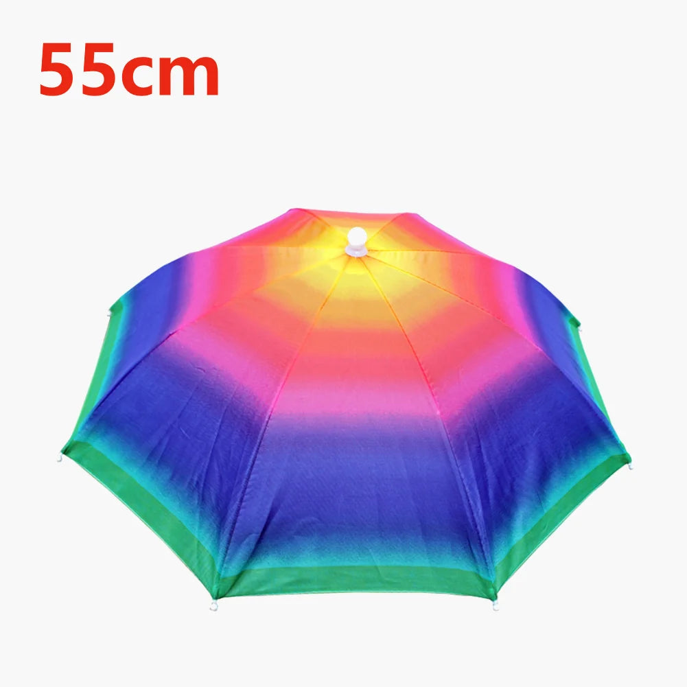 Outdoor Caps Umbrella Hat Foldable Sunshade Headwear