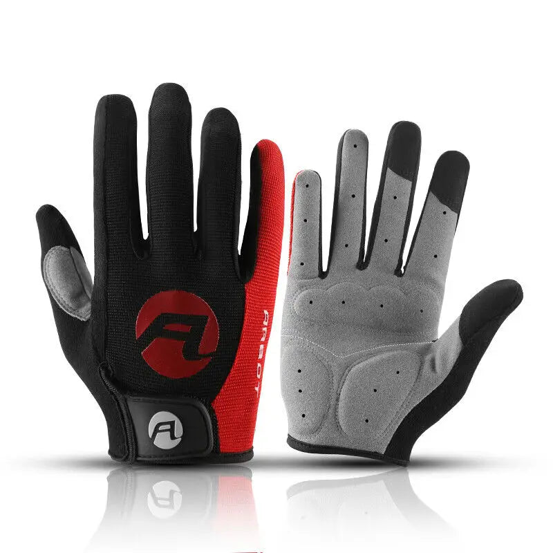 Cycling Gloves, Touchscreen, Padded Anti-Slip Grips