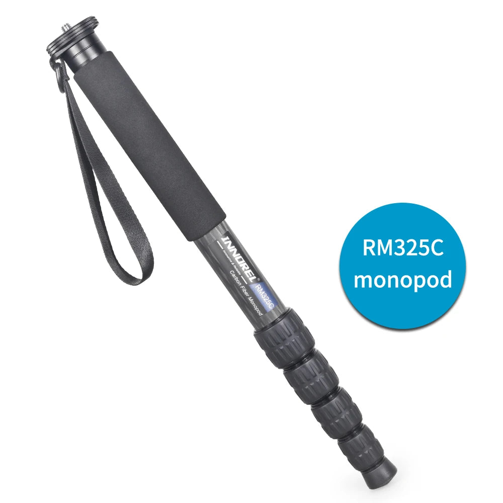 Professional Travel Carbon Fiber Monopod Device Mount