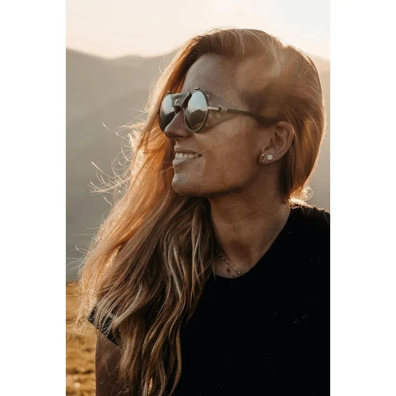 Julbo Vermont Unisex Glacier Sunglasses w/Side Shields