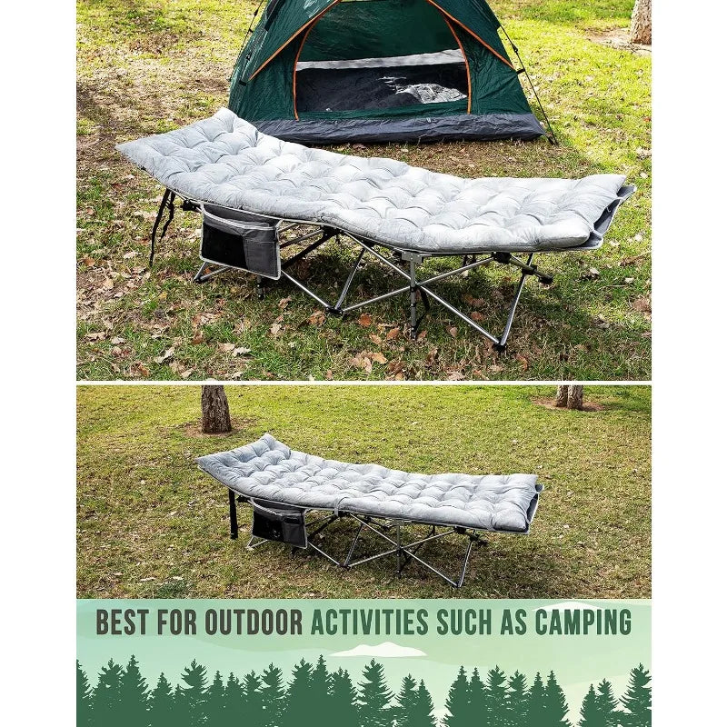 2-Pack Folding Cot, & Mattress Premium Quality