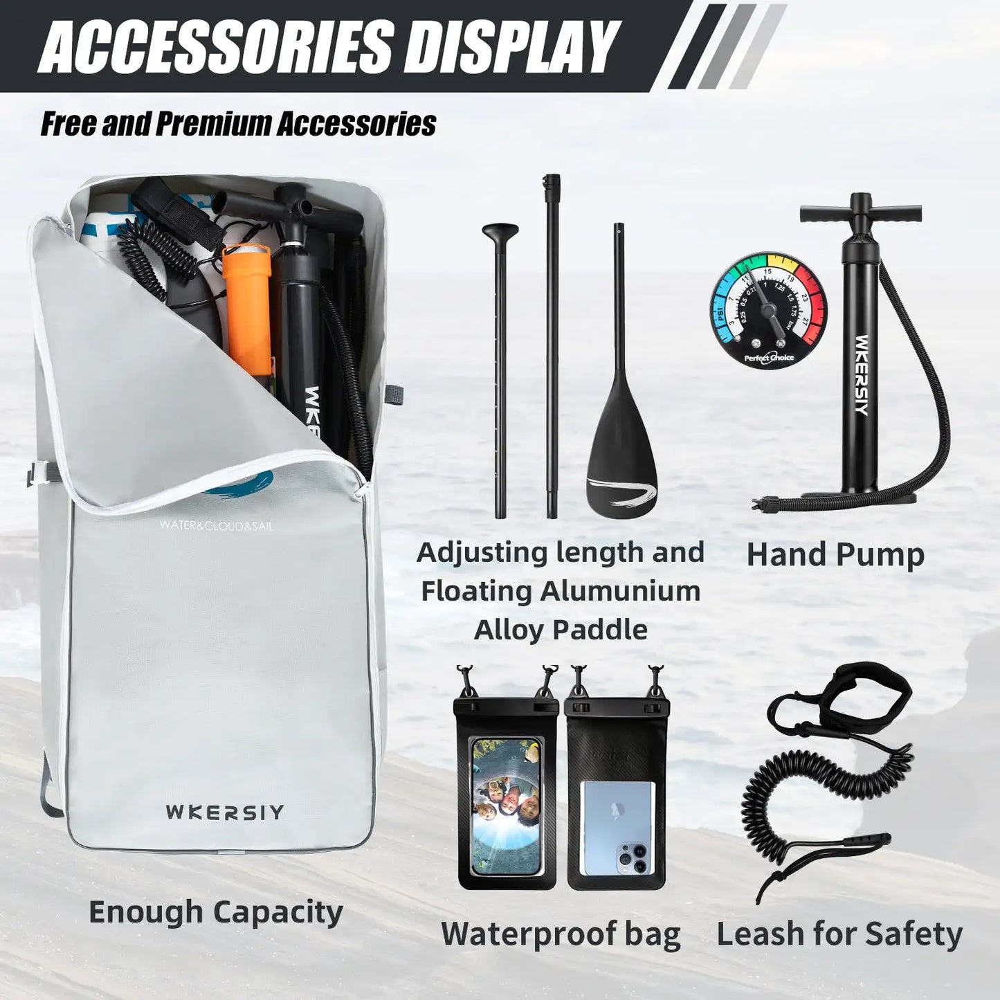 Surfboard / Paddle Board 12ft6in with Accessaries