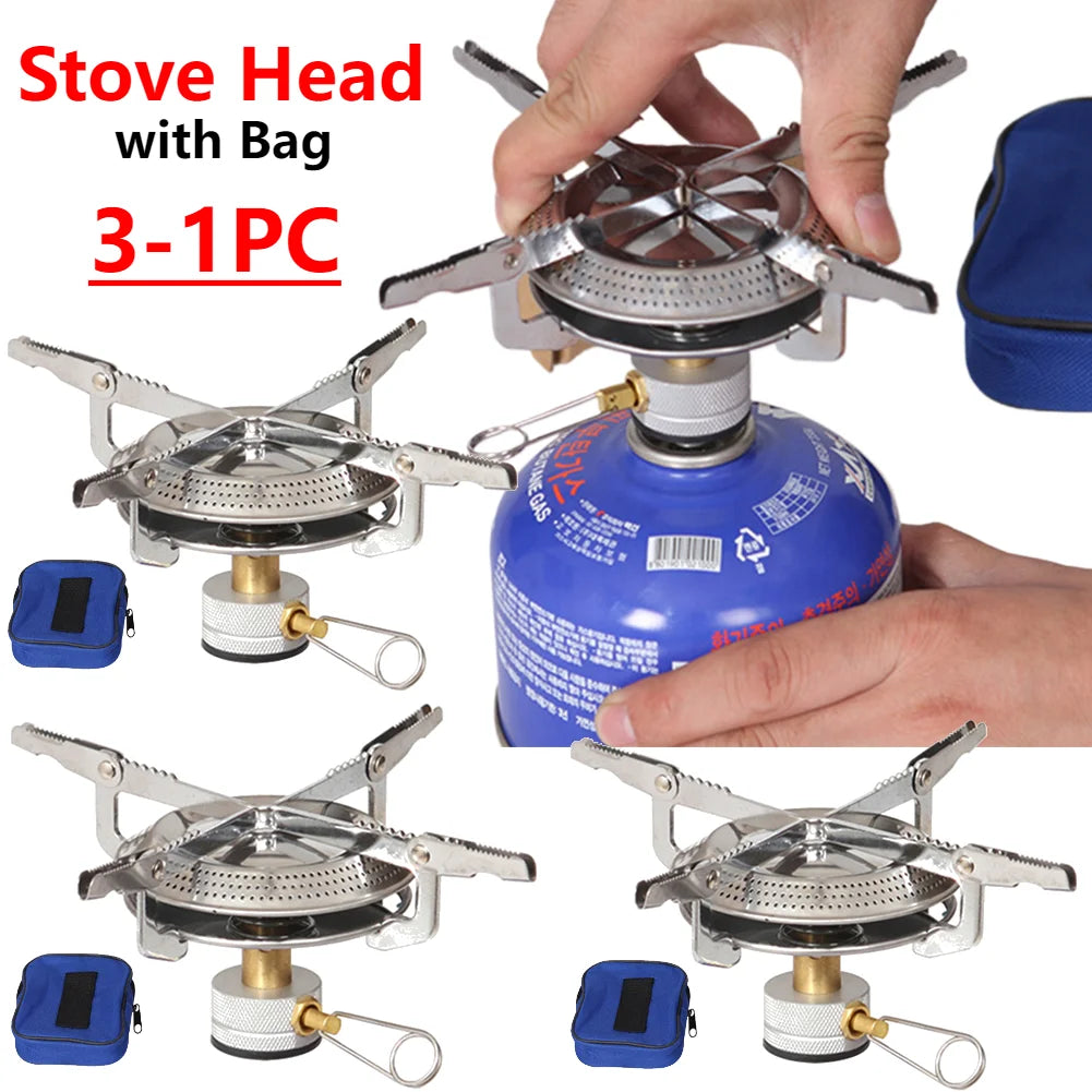 Small Gas Camping Stove with Storage Bag