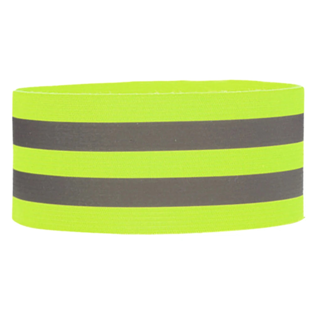 1-10PC Reflective Bands Elastic Armband Wristband Ankle