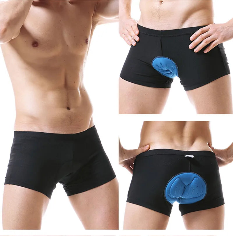 3D GEL Padded Bike Bicycle Cycling Underwear
