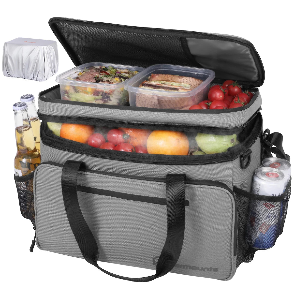 Leakproof, Collapsible, Soft Sided Cooler, Camping Cooler