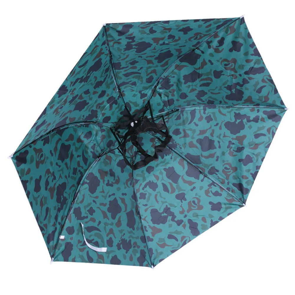 Outdoor Caps Umbrella Hat Foldable Sunshade Headwear